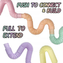 Load image into Gallery viewer, Pop Tubes Fidget Toy Stress Relieve Toys Children Autism Stress Relieve Plastic Bellows Kids Squeeze Toy Gifts