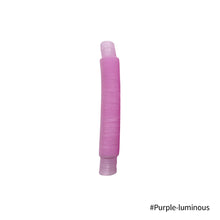 Load image into Gallery viewer, Luminous Pop Tubes Fidget Toy Stress Relieve Toys Children Autism Stress Relieve Plastic Bellows Kids Squeeze Toy Gifts