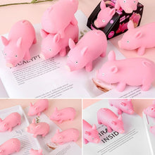 Load image into Gallery viewer, Squeeze Pig Toy Stress Relieve Fidget Toys Soft Cute Piggy Shape Gift Toy