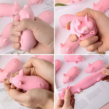Load image into Gallery viewer, Squeeze Pig Toy Stress Relieve Fidget Toys Soft Cute Piggy Shape Gift Toy