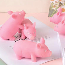 Load image into Gallery viewer, Squeeze Pig Toy Stress Relieve Fidget Toys Soft Cute Piggy Shape Gift Toy