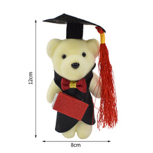 Load image into Gallery viewer, Doctor Bear Plush Toy Graduation Flower Bouquet Bear Doll Decoration DR. Bear Gifts