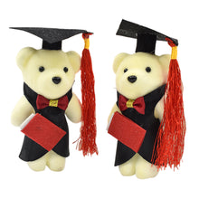 Load image into Gallery viewer, Doctor Bear Plush Toy Graduation Flower Bouquet Bear Doll Decoration DR. Bear Gifts
