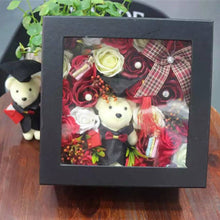 Load image into Gallery viewer, Doctor Bear Plush Toy Graduation Flower Bouquet Bear Doll Decoration DR. Bear Gifts
