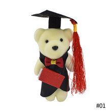 Load image into Gallery viewer, Doctor Bear Plush Toy Graduation Flower Bouquet Bear Doll Decoration DR. Bear Gifts