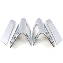 Load image into Gallery viewer, 4Pcs/Set Rear Back Lamp Tail Light Cover Trim Carbon Fiber Silver for Toyota CHR C-HR 2016-2018