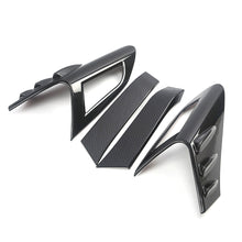 Load image into Gallery viewer, 4Pcs/Set Rear Back Lamp Tail Light Cover Trim Carbon Fiber Silver for Toyota CHR C-HR 2016-2018