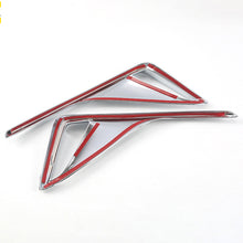 Load image into Gallery viewer, Pair Car Rear Bumper Lamp Fog Light Cover Trim Molding Garnish Frame For Toyota C-HR CHR 2017-2019
