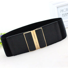 Load image into Gallery viewer, Women Elastic Waist Belt Versatile Elastic Decorative Wide Belt Dress Skirt Waist Elastic Belts