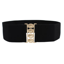 Load image into Gallery viewer, Women Elastic Waist Belt Versatile Elastic Decorative Wide Belt Dress Skirt Waist Elastic Belts
