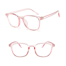 Load image into Gallery viewer, Retro Flat Glasses Fashion Comfortable Lightweight Frame Anti-Blue Light Glasses Transparent Glasses