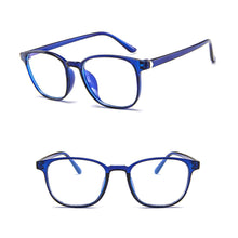 Load image into Gallery viewer, Retro Flat Glasses Fashion Comfortable Lightweight Frame Anti-Blue Light Glasses Transparent Glasses