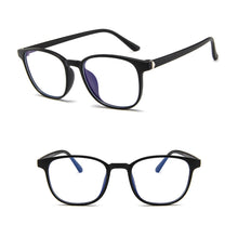 Load image into Gallery viewer, Retro Flat Glasses Fashion Comfortable Lightweight Frame Anti-Blue Light Glasses Transparent Glasses