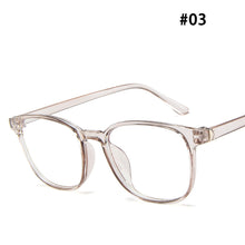 Load image into Gallery viewer, Retro Flat Glasses Fashion Comfortable Lightweight Frame Anti-Blue Light Glasses Transparent Glasses