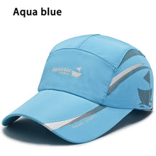 Load image into Gallery viewer, Quick-drying Baseball Cap Casual Peaked Cap Gauze Stitching Cap Women Men Cotton Adjustable Cap