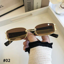 Load image into Gallery viewer, Women Sunglasses Square Sunglasses Fashion Trend Metal Sunglasses Shades Eyeglasses