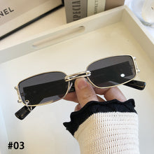 Load image into Gallery viewer, Women Sunglasses Square Sunglasses Fashion Trend Metal Sunglasses Shades Eyeglasses