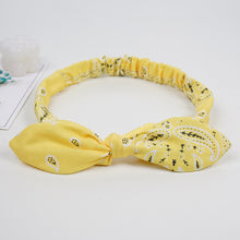 Load image into Gallery viewer, Women Hairband Bunny Ears Knotted Elastic Hairband Cute Headband Multicolor Hair Hoop Hair Accessories
