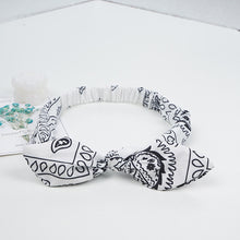 Load image into Gallery viewer, Women Hairband Bunny Ears Knotted Elastic Hairband Cute Headband Multicolor Hair Hoop Hair Accessories