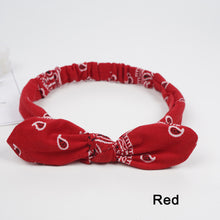 Load image into Gallery viewer, Women Hairband Bunny Ears Knotted Elastic Hairband Cute Headband Multicolor Hair Hoop Hair Accessories