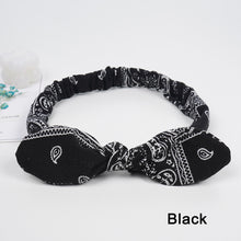Load image into Gallery viewer, Women Hairband Bunny Ears Knotted Elastic Hairband Cute Headband Multicolor Hair Hoop Hair Accessories