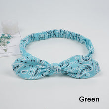 Load image into Gallery viewer, Women Hairband Bunny Ears Knotted Elastic Hairband Cute Headband Multicolor Hair Hoop Hair Accessories