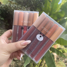 Load image into Gallery viewer, 5pcs/set Velvet Lip Gloss Matte Lip Gloss Long Lasting Moisture Lip Gloss Lipstick Lips Makeup Cosmetic