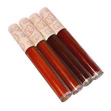Load image into Gallery viewer, 4 Colors Velvet Lip Glaze Mist Glaze Mud Moisturizing Lip Glaze Lip Gloss Lipstick Lips Makeup Cosmetic