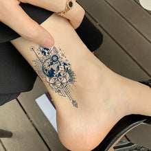 Load image into Gallery viewer, Herbal Tattoo Sticker Plant Semi Permanent Waterproof Tattoo Sticker Body Art Tattoo Sticker For Women Men