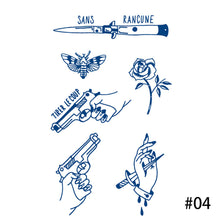 Load image into Gallery viewer, Herbal Tattoo Sticker Plant Semi Permanent Waterproof Tattoo Sticker Body Art Tattoo Sticker For Women Men