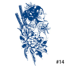 Load image into Gallery viewer, Herbal Tattoo Sticker Plant Semi Permanent Waterproof Tattoo Sticker Body Art Tattoo Sticker For Women Men