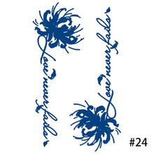 Load image into Gallery viewer, Herbal Tattoo Sticker Plant Semi Permanent Waterproof Tattoo Sticker Body Art Tattoo Sticker For Women Men