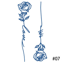 Load image into Gallery viewer, Herbal Tattoo Sticker Plant Waterproof Long Lasting Tattoo Sticker Body Art Tattoo Sticker For Women Men