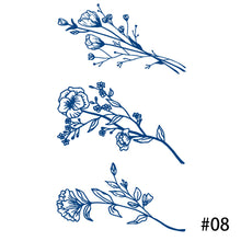 Load image into Gallery viewer, Herbal Tattoo Sticker Plant Waterproof Long Lasting Tattoo Sticker Body Art Tattoo Sticker For Women Men