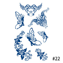 Load image into Gallery viewer, Herbal Tattoo Sticker Plant Waterproof Long Lasting Tattoo Sticker Body Art Tattoo Sticker For Women Men