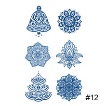 Load image into Gallery viewer, Herbal Tattoo Sticker Plant Semi Permanent Waterproof Tattoo Sticker Body Art Tattoo Sticker For Women Men