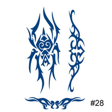 Load image into Gallery viewer, Herbal Tattoo Sticker Plant Semi Permanent Waterproof Tattoo Sticker Body Art Tattoo Sticker For Women Men