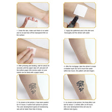 Load image into Gallery viewer, Herbal Tattoo Stickers Waterproof Long Lasting Tattoo Stickers Body Art Tattoo Fake Tattoo Sticker For Women Men