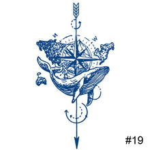 Load image into Gallery viewer, Herbal Tattoo Stickers Waterproof Long Lasting Tattoo Stickers Body Art Tattoo Fake Tattoo Sticker For Women Men