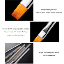 Load image into Gallery viewer, 5pcs/set Nail Art Pen Aurora Paint Pen Nail Smudge Pen Manicure Draw Paint Pen Nail Art Brush Nail Tool