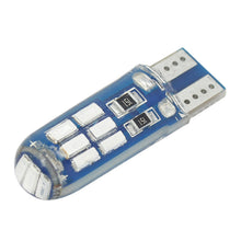 Load image into Gallery viewer, 1Pc T10 Car Bulbs Indoor Position Light 15 LED Silicone Light License Plate Waterproof Light 4014 W5W