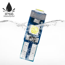 Load image into Gallery viewer, 10Pcs Car Interior Lights Dashboard T5 Led Bulb Led Canbus Warming Indicator Wedge Auto Instrument Lamp 12V W3W W1.2W