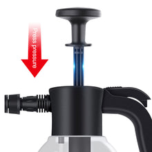 Load image into Gallery viewer, 2L Car Spray Bottle High Pressure Spray Foam Wash Manual Air Pressure Water Jet For Garden Car Wash