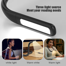 Load image into Gallery viewer, LED Reading Lamp Hanging Neck USB Rechargeable Eye Lamp Learning Reading Light Hands Free For Camping Repairing Night Lighting