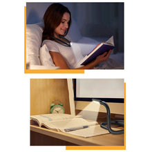 Load image into Gallery viewer, LED Reading Lamp Hanging Neck USB Rechargeable Eye Lamp Learning Reading Light Hands Free For Camping Repairing Night Lighting