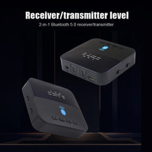 Load image into Gallery viewer, Wireless Audio Transmitter Bluetooth-compatible 5.0 Adapter aptX Low Latency Optical/AUX/RCA/USB with Volume Control for TV PC AV