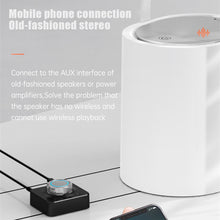 Load image into Gallery viewer, 3D Bass Stereo Wireless Audio Transmitter Dual Dhannel TF Card RCA 3.5mm 3.5 AUX Bluetooth-compatible 5.0 Music Speaker Adapter