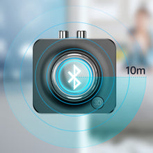 Load image into Gallery viewer, 3D Bass Stereo Wireless Audio Transmitter Dual Dhannel TF Card RCA 3.5mm 3.5 AUX Bluetooth-compatible 5.0 Music Speaker Adapter