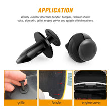 Load image into Gallery viewer, 6 Size 60Pcs Auto Fastener Clips Vehicle Retainer Rivet Door Panel Fender Liner Bumper Fender Trim Plastic Mixed Car Clips