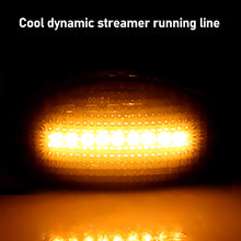 Load image into Gallery viewer, 1Pair Dynamic LED Side Marker Light Flowing Turn Signal For Ford Fiesta III MK3 IV MK4 KA Mondeo I MK1 Transit Tourneo MK6 MK7